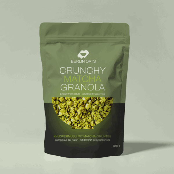 Crunchy Matcha Granola