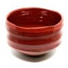 Red Matcha Bowl, Original Japanese